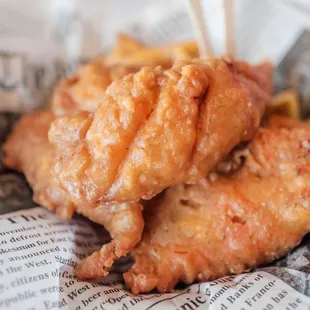 fish and chips, fish, food, seafood