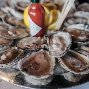 shellfish, oysters, oysters and mussels, food, mussels