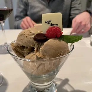 Espresso ice cream