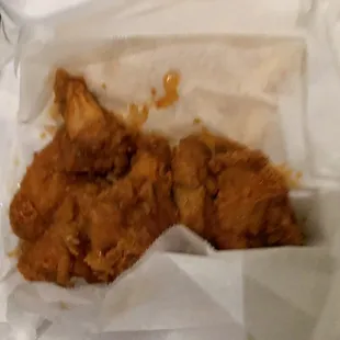 a piece of fried chicken