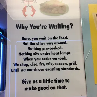 a sign that says why you're writing