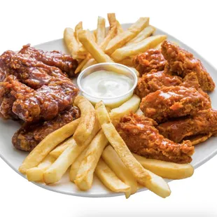 chicken, fried chicken, poultry, food, chicken wings and fried chicken, fried chicken wings, chicken wings, bbq chicken, bbq wings