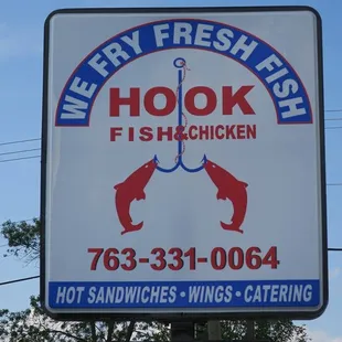 a sign for a restaurant