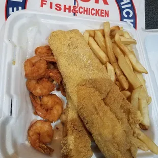 Shrimp Platter Whiting