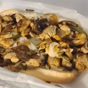 Philly with chicken