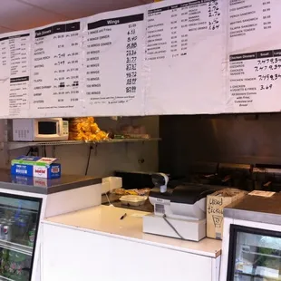 sushi and sashimi, interior
