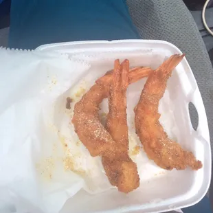 3 &quot;jumbo&quot; shrimp for $5.70.  These are sm/med shrimp.