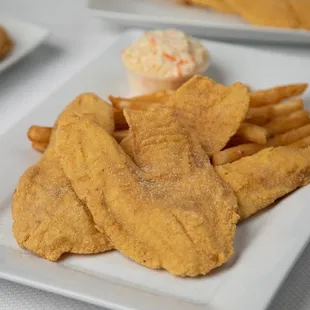 fish and chips, food