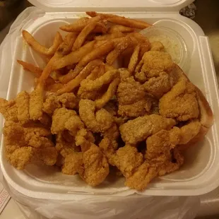 Catfish nuggets yummy