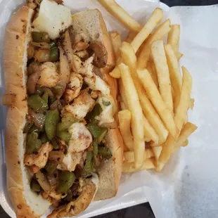 Philly Steak Chicken. This was so juicy and amazing. Should try this.