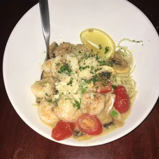Seafood pasta
