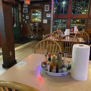 Inside of restaurant