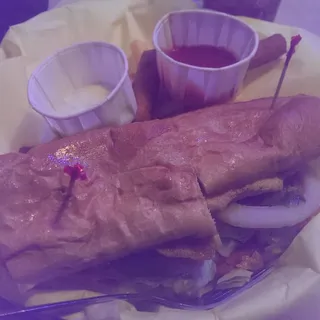 Catfish & Shrimp Poboy