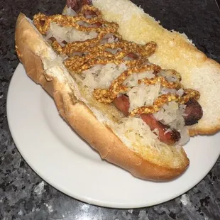 All American bratwurst