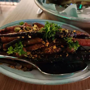 Wood Grilled Carrots