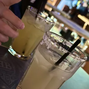 Cadillac Marg &amp; Malibu-Pineapple.