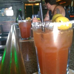 Bloody Mary&apos;s before the fair!