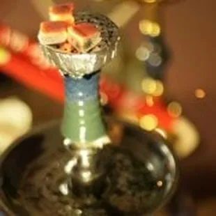 a close up of a hookah