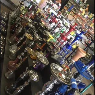 Great collection of hookah