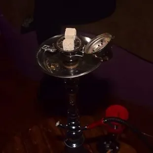 a hookah on a table