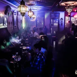 Friday night at hookah hut