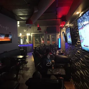 Great atmosphere only at hookah joe