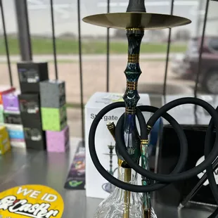 a hookah on a table