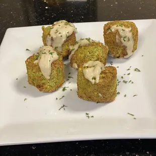 The falafel was yummy!!