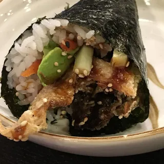 Salmon Skin Hand Roll