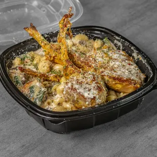 Hooked Lamb Chop Alfredo!