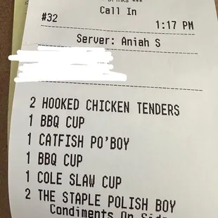 Never ordered shrimp anything so there should&apos;ve never been a mix up