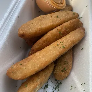 Fried Pickles with Pub (Spicy)