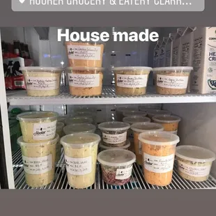 Assorted house-made take-home items