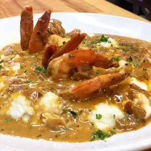 Hooker Shrimp and grits