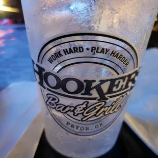 a close up of a drink