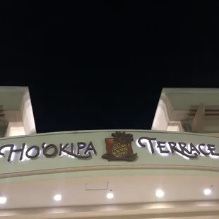 the front of the building