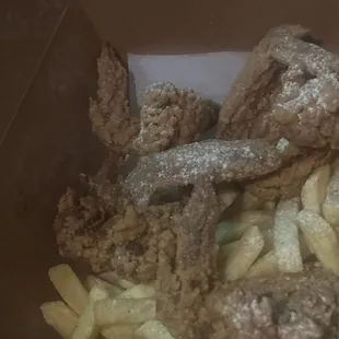 Fried Chicken Basket with extra Seasoning