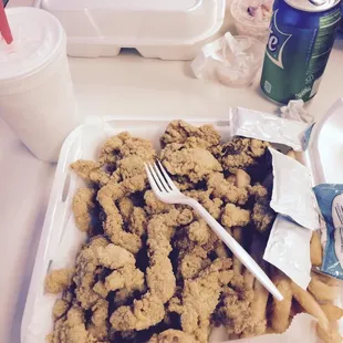 food, oysters and mussels