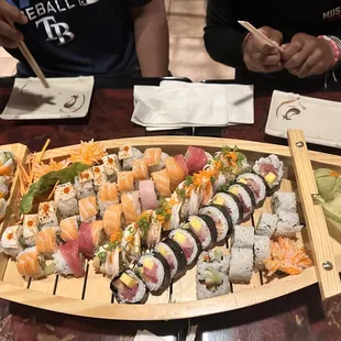 Tst 6pc,  Spider Screaming Salmon Tri Color First Love