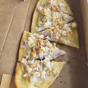 Shrimp Flatbread