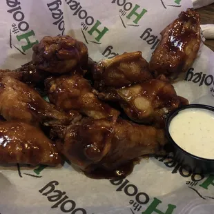 Honey BBQ Chicken Wings Full Batch