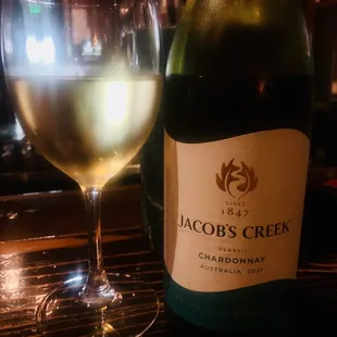 Chardonnay half off on Wednesdays!