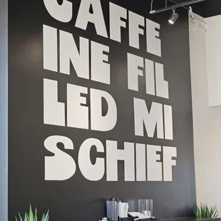 Caffeine filled mischief!