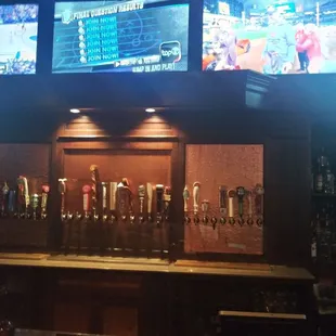 Tap beer and some tvs