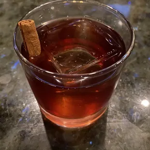 Cinnamon Smoked Old Fashion
