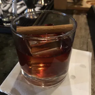 Cinnamon Smoked Old Fashined