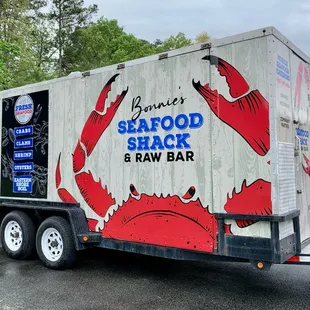 Bonnie's Seafood Shack at the Hoopers Island Seafood Market.