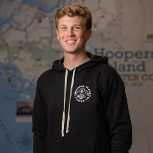 Guard Your Gold Fleece Hoodie designed by Morgwn Pennypacker for Hoopers Island Oyster Co. available at Hoopers Island Seafood Market