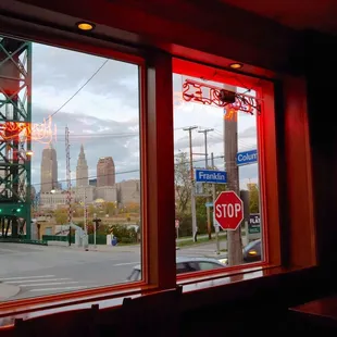 View from Franklin and Columbus.