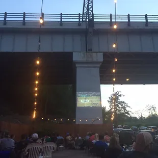 You could at least put 3 more projectors on that biotch.